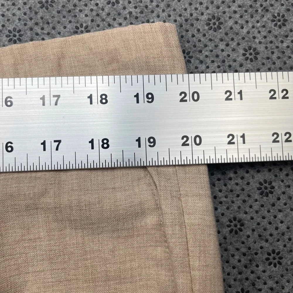 Hugo Boss H-Genius-224 Mens Beige Virgin Wool Blend‎ Dress Pants Size 40x31